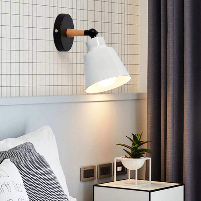 Geometric Shape Metal Sconce Light Modern Style Wall Sconce Light for Dining Room