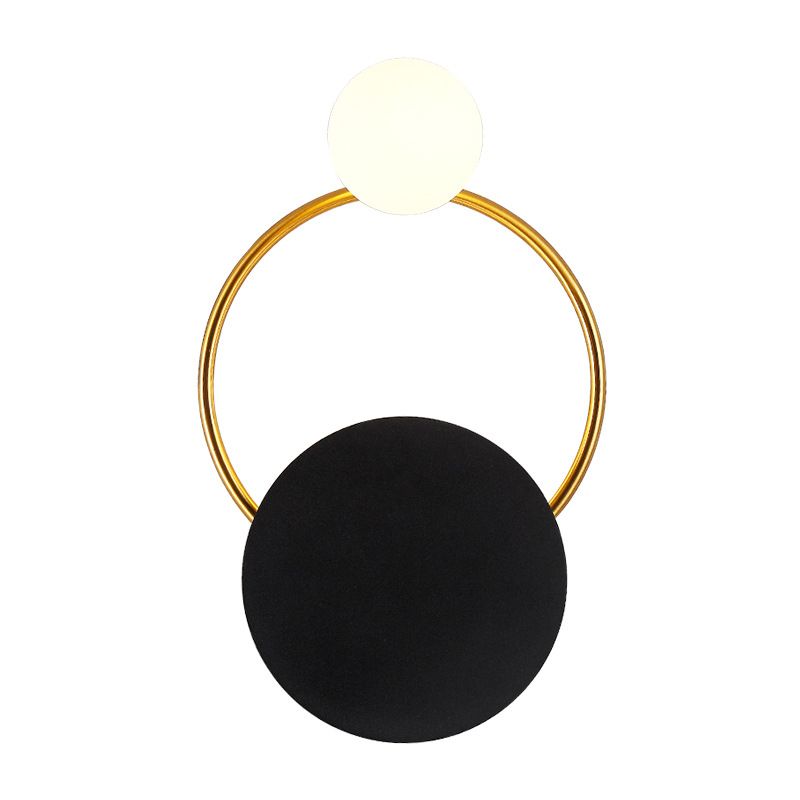 Wohnzimmer Wandleuchte postmoderne Metallglas 2 Kopfleuchte Leuchte montierte Leuchte