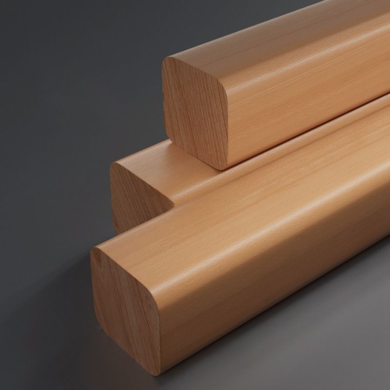 2-Light Strip Wall Sconce Modern Style Wood Wall Lighting for Bedroom