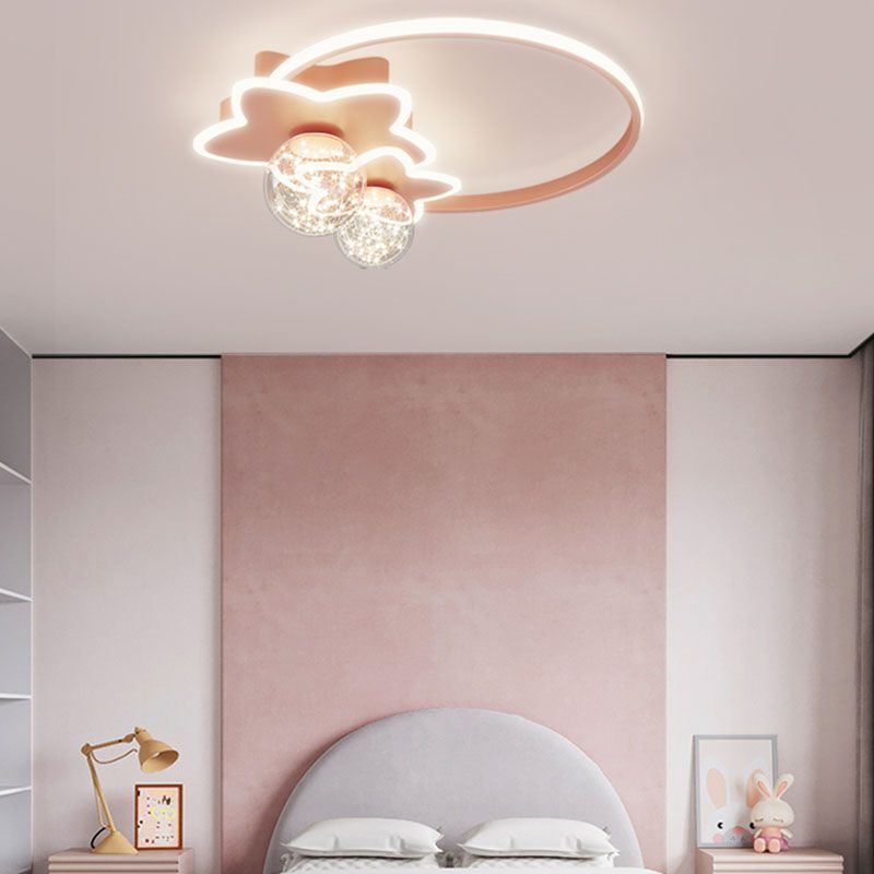 Luci geometriche da incasso Lampada moderna da incasso con paralume in vetro trasparente