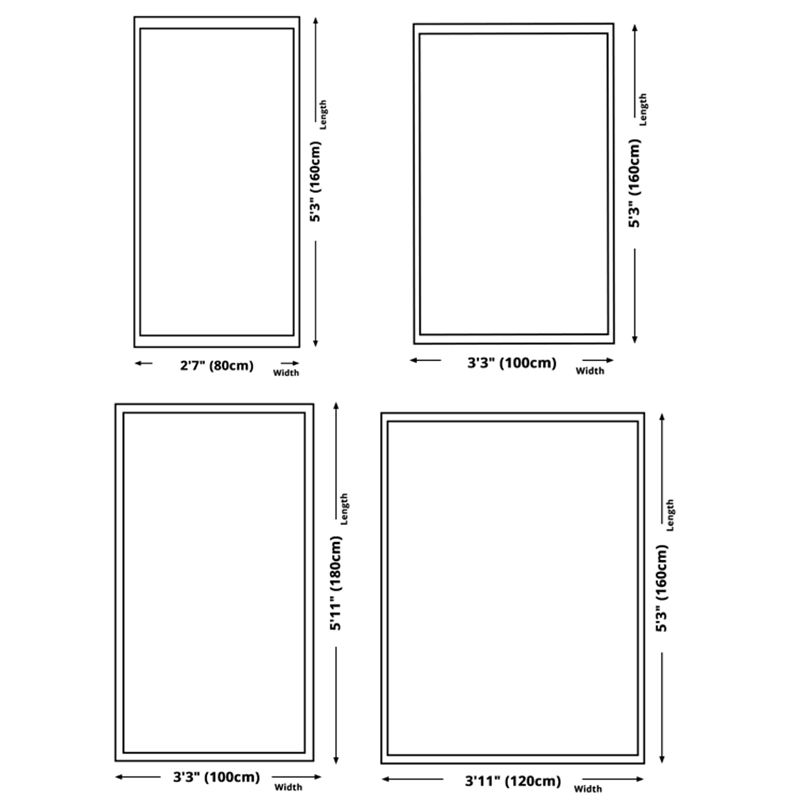 White Tone Casual Area Carpet Polyester Color Block Indoor Rug Anti-Slip Backing Rug for Living Room