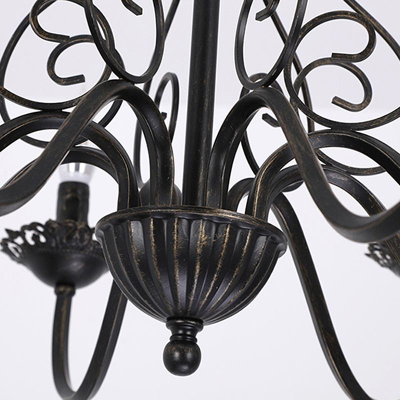 Traditional Style Unique Chandelier Lights Metal Pendant Light Fixtures