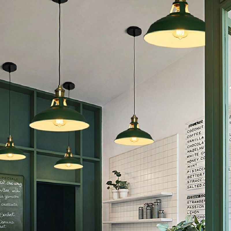 Luce a sospensione a sospensione per tonalità industriale nordico per il ristorante