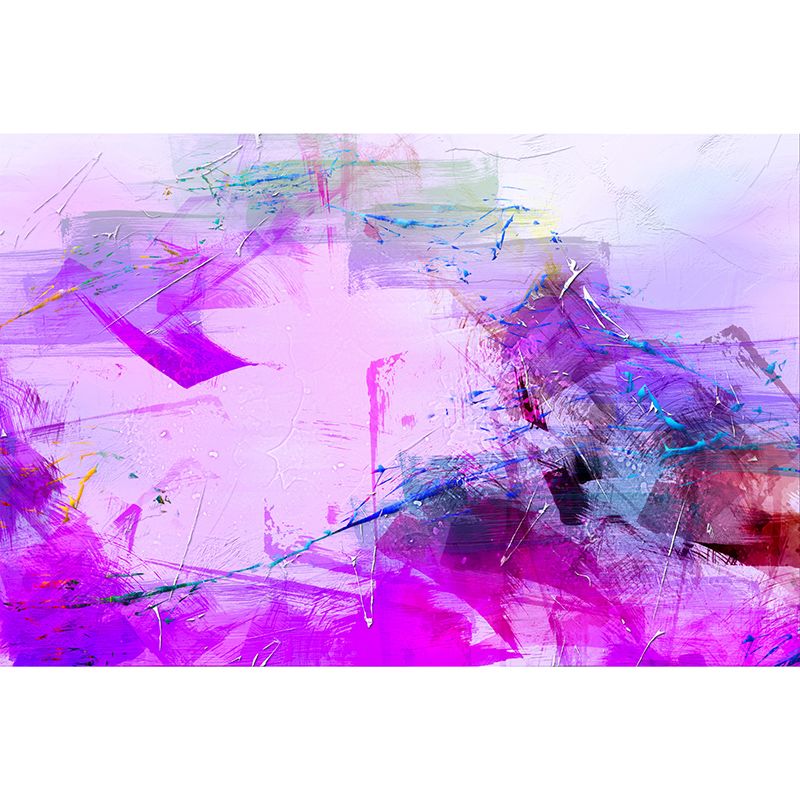 Abstract Style Illustration Stain Resistant Wall Mural Wallpaper Sitting Room Wall Mural