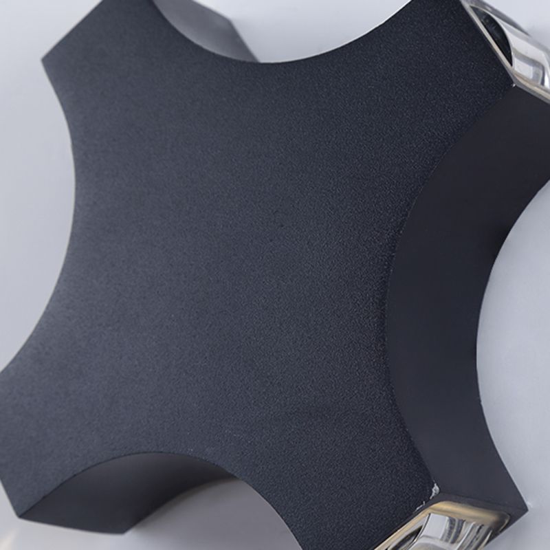 Lámpara de pared contemporánea apliques de pared de aluminio para pasillo de corredor