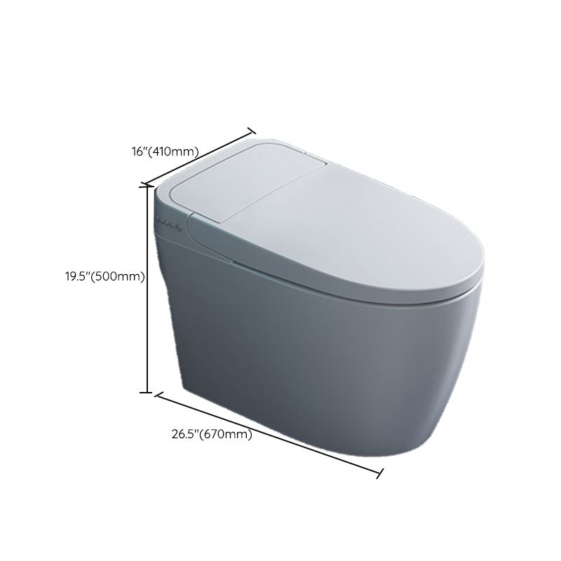 Modern Urine Toilet One-Piece Toilet Floor Mounted ABS Siphon Jet Toilet