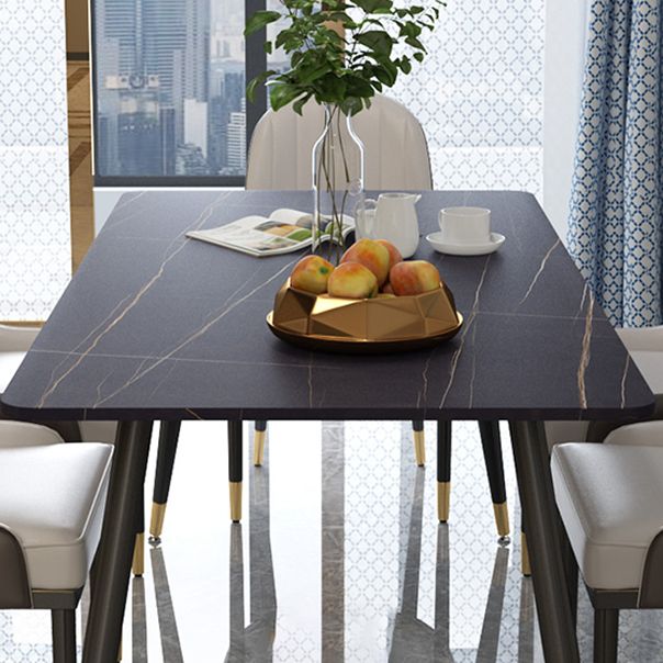 Modern 1/2/5/6/7 Pieces Dining Set Stone Top Dining Furniture Set