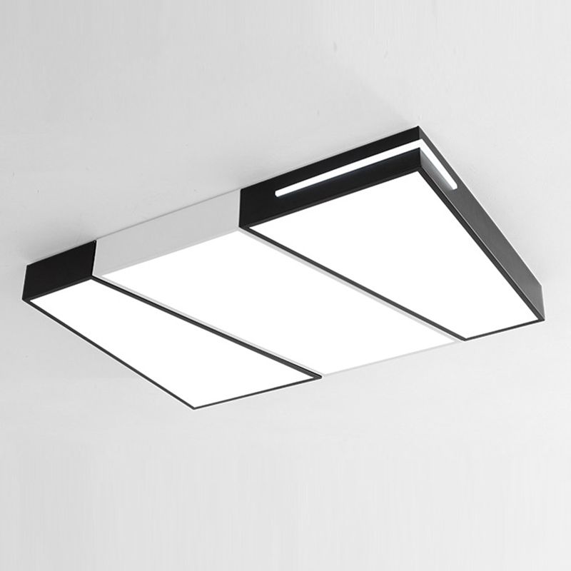 Plafonnier géométrique de style moderne, luminaire de plafond pour chambre à coucher, salon