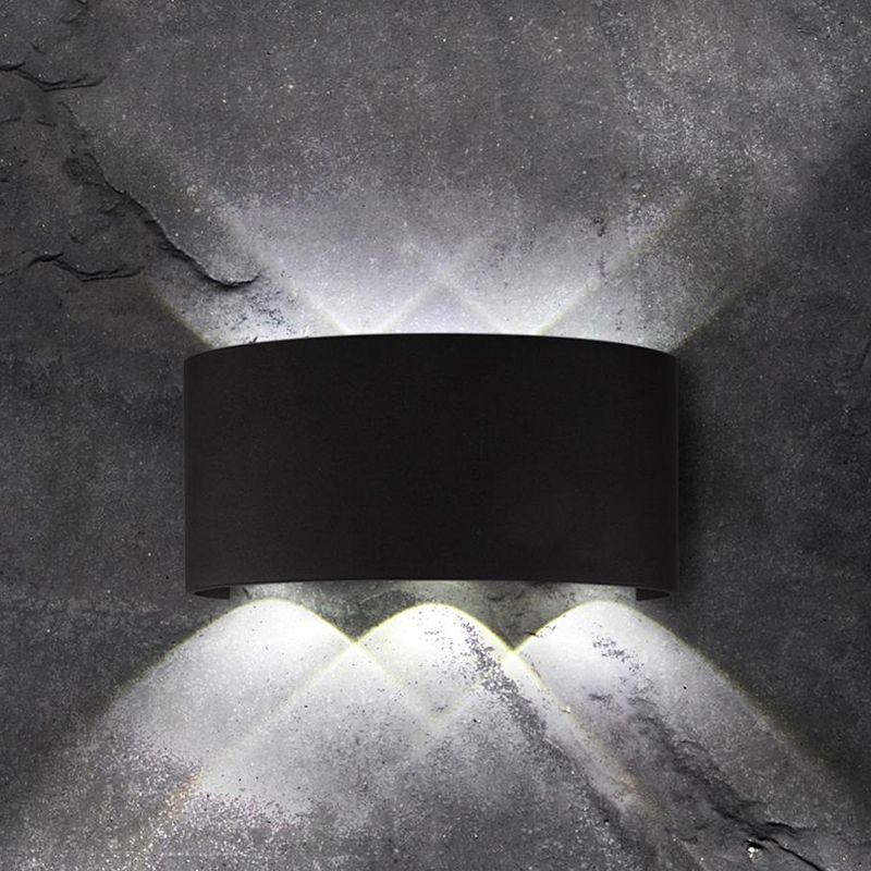 Modern Minimalist Minimalist Wall Monted Aiblowture Metal Wall Lights per soggiorno