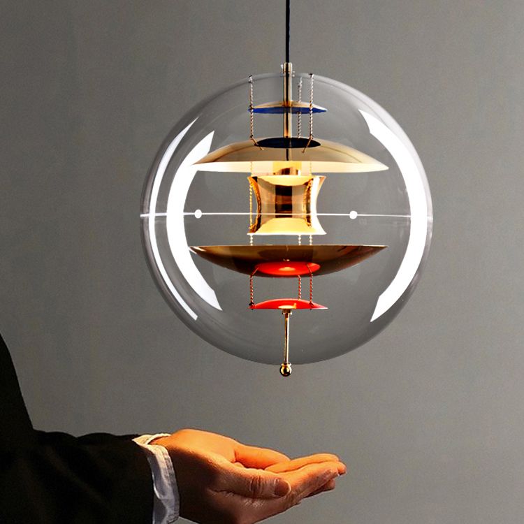 Luz de acrílico Luz de iluminación moderna moderna de iluminación pendiente para sala de estar