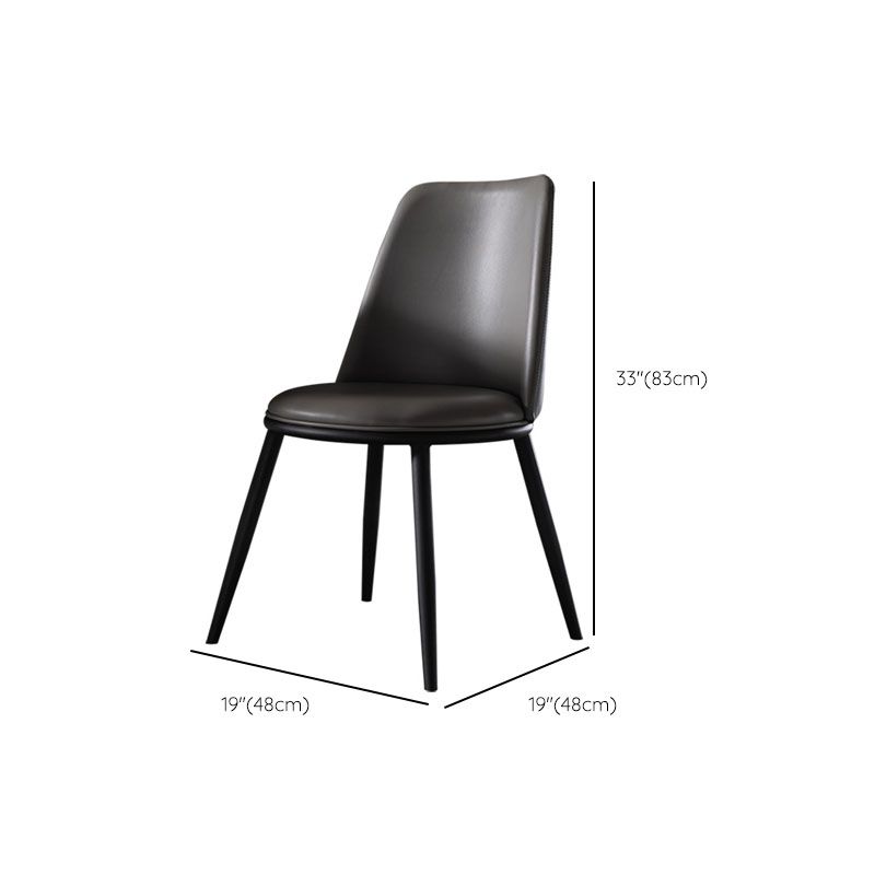 Modern Dining Table Set 1/4 Pcs Sintered Stone Dining Table with Faux Leather Chairs