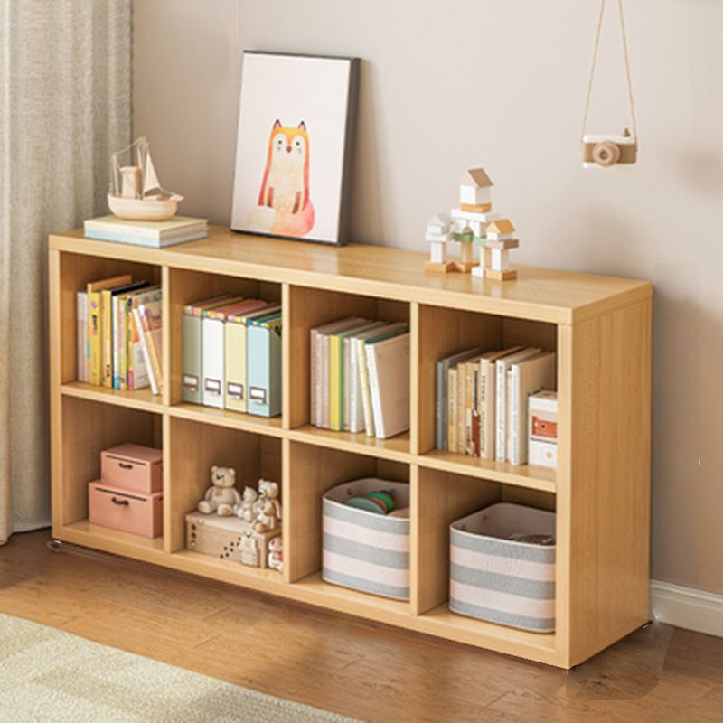 Modern Engineer Wood Bookshelf Closed Back Bookcase for Home Office