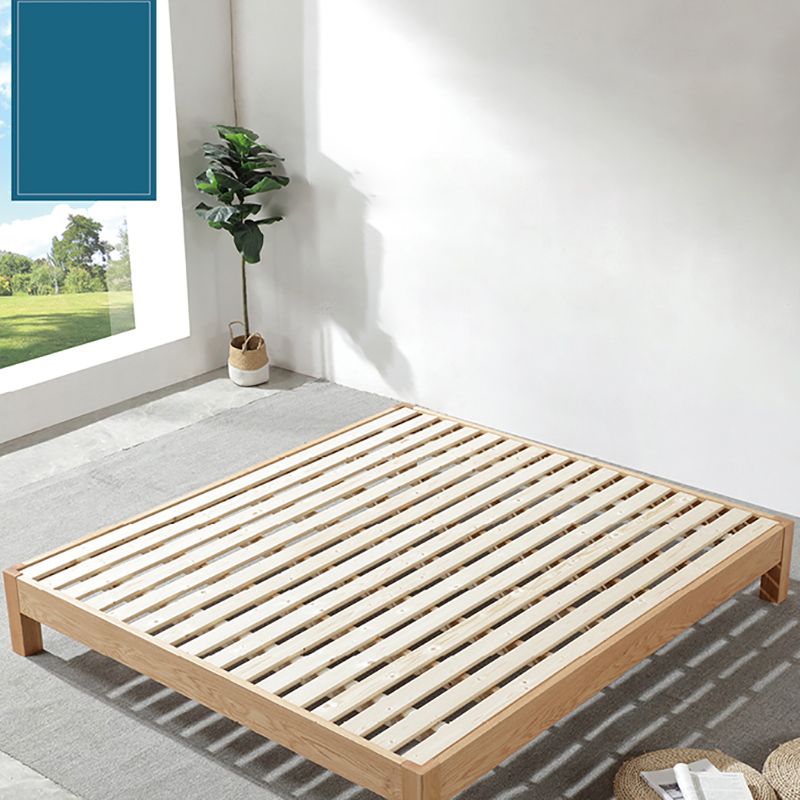 Modern Bed Frame Mattress Included Bed with Custom Gold Legs