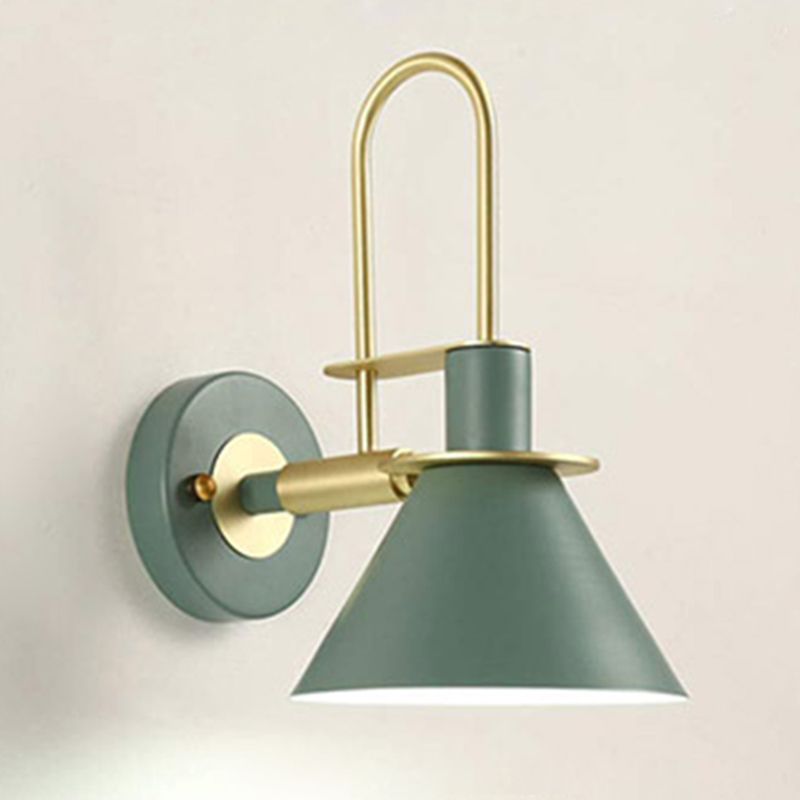 Nordic Simplicity Lights Wall Lights Metallic Gnonce Lights pour le chevet