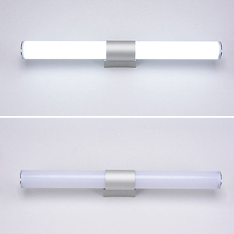 Simplicity Cylindrical Wall Light Sconce Acrylic Wall Light Fixtures for Bathroom