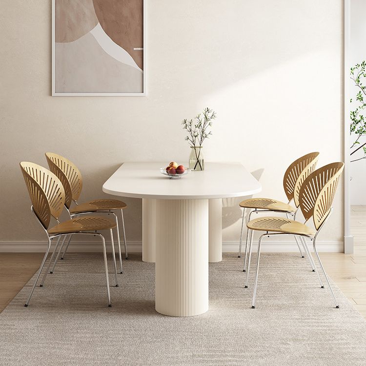 Dining Room Dinner Kitchen Table Contemporary Stone Dining Table