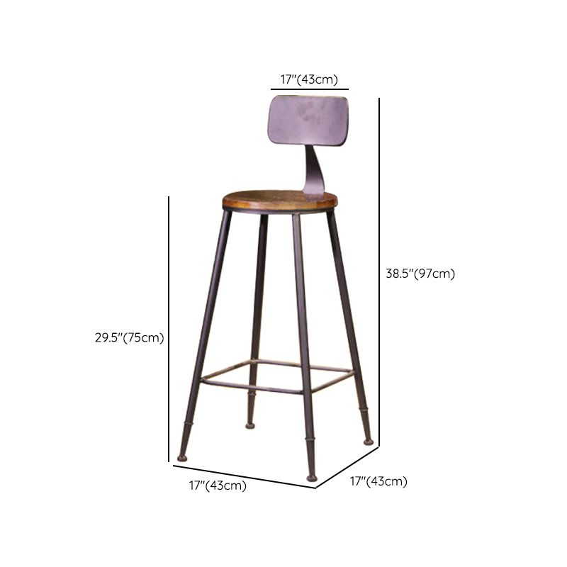 Rectangle Bar Table Set Modern 1/2/3 Pieces Solid Wood Counter Height Set