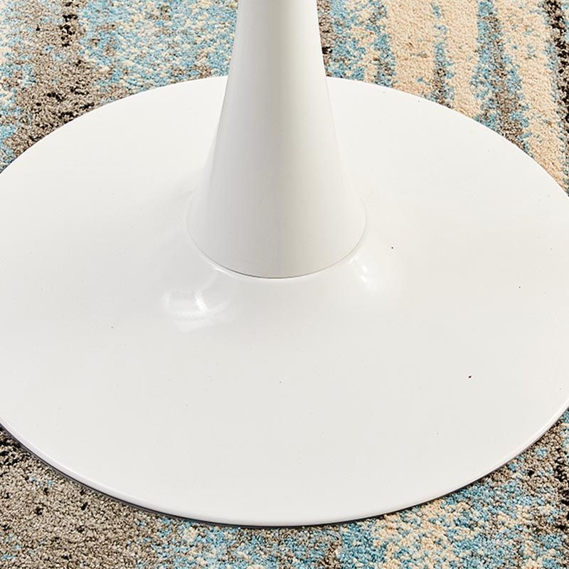Minimalism Style Round Top Restaurant Table Metal Base Dining Table
