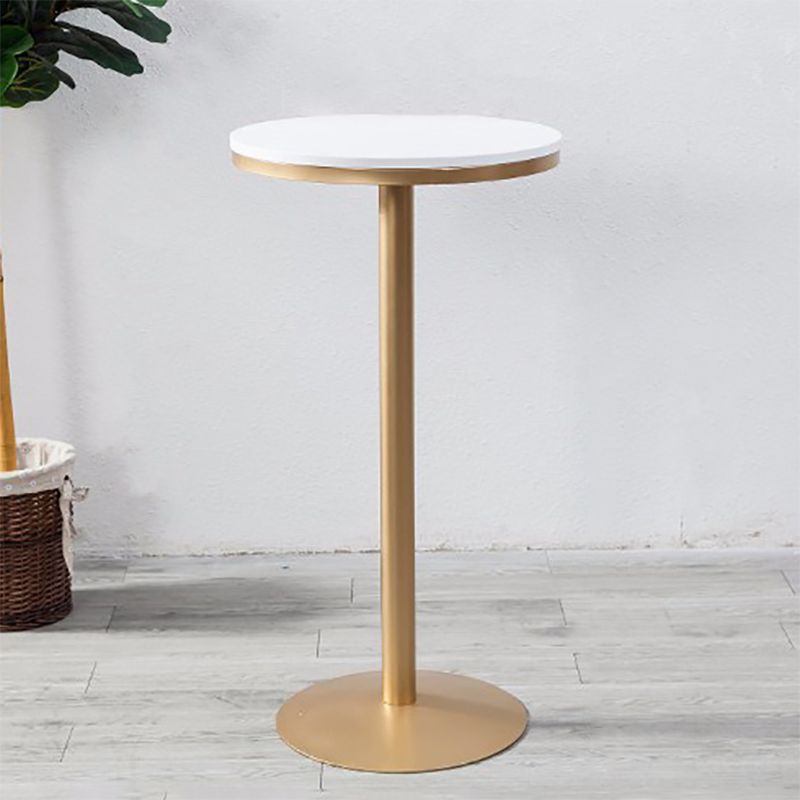 Glam 1/2/3/5 Pieces Sintered Stone Bar Table Set Round Counter Set for Home Use