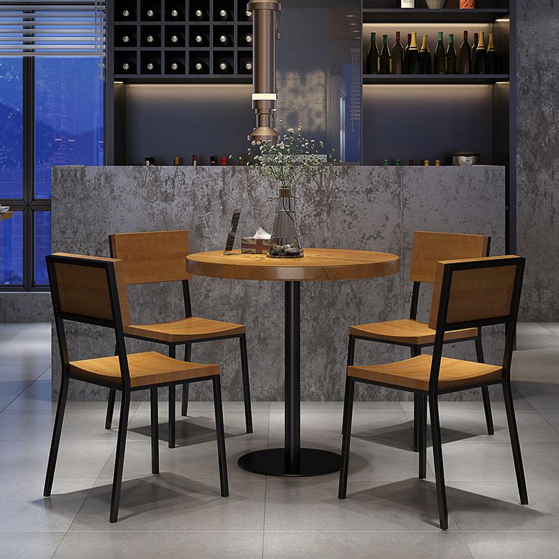 Modern Wood Dining Table Set 1/2/3/4/5 Pieces Dining Set for Home Use