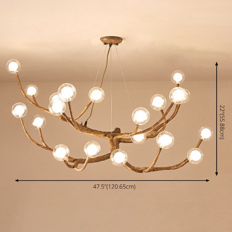 Lampadino Creative Creative Creative Contemporary Light Lights Aibeli del soffitto in vetro chiaro per la caffetteria