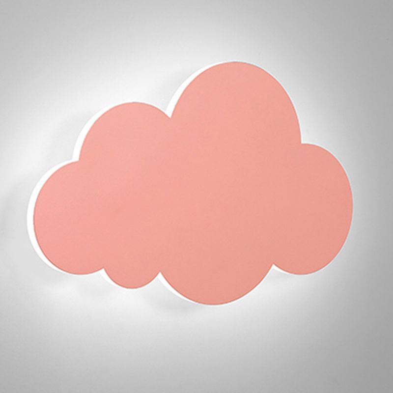 Metal Cloud Sconce Lights Modern Style 1 Light Wall Lighting Fixtures