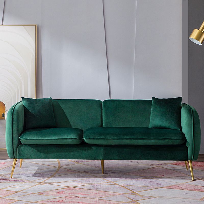 Contemporary Tuxedo Arm Sofa 30.31" Wide Standard Sofa for Living Room