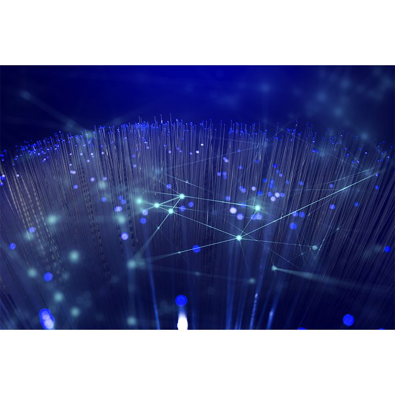 Abstract Pattern Wall Mural Dark Color Contemporary Wall Covering for Living Room