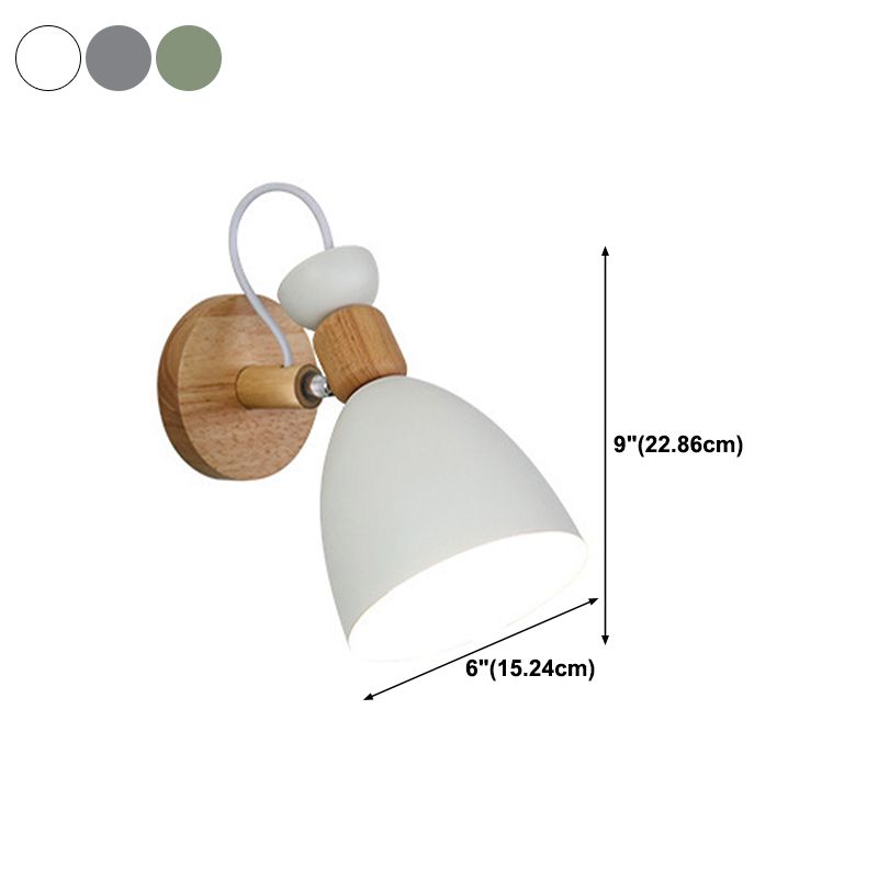 Multi-Colored Wall Sconce Nordic Minimalist Wall Light Sconces for Bedroom