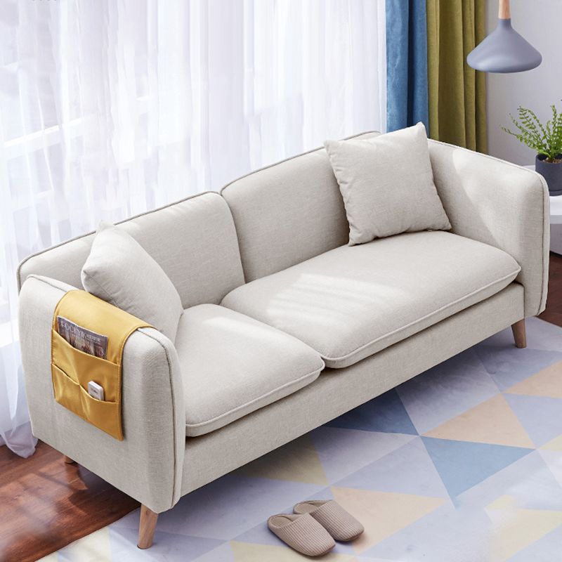 Canapé-carré moderne du linge de 30 "canapé de coussins W pour le salon