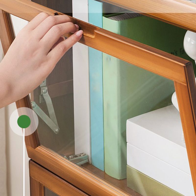 Libreria moderna per barristi di bambù per la casa per l'home office