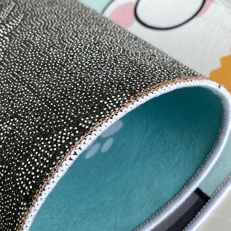 Postmodern tapijt, polyester, kleurrijk binnentapijt, antislip rugtapijt voor woondecoratie
