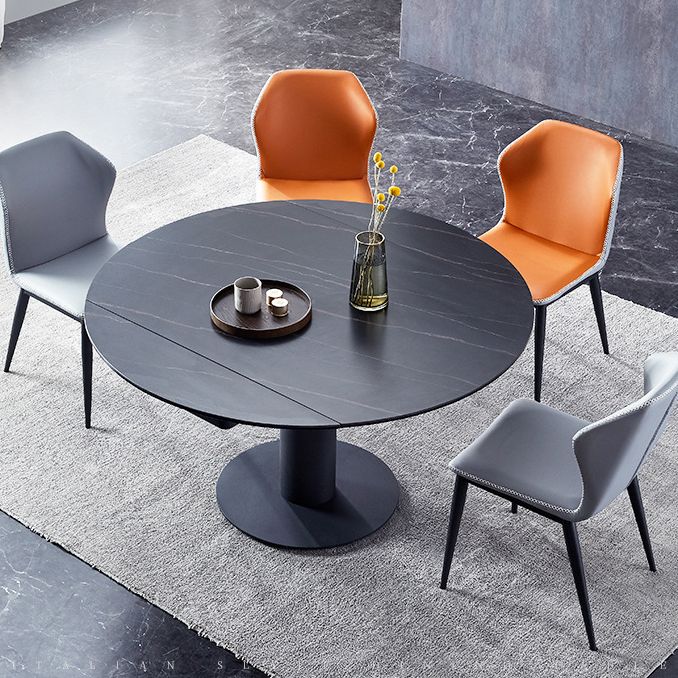 Modern Dining Set Stone 1/2/3/5/7 Pieces Dining Turntable Furniture for Home