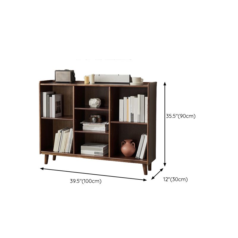 Industrial Closed Back Book Shelf Freestanding Standard Kids Bookshelf