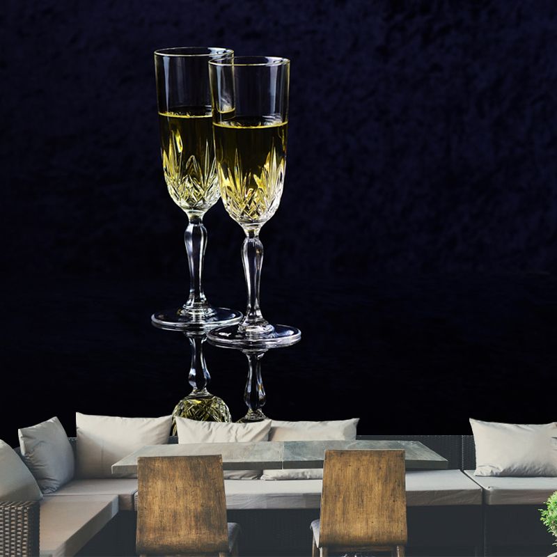 Commercial Use Wine Mural Wallpaper Moisture Resistant for Wine Bar, Custom Size Available