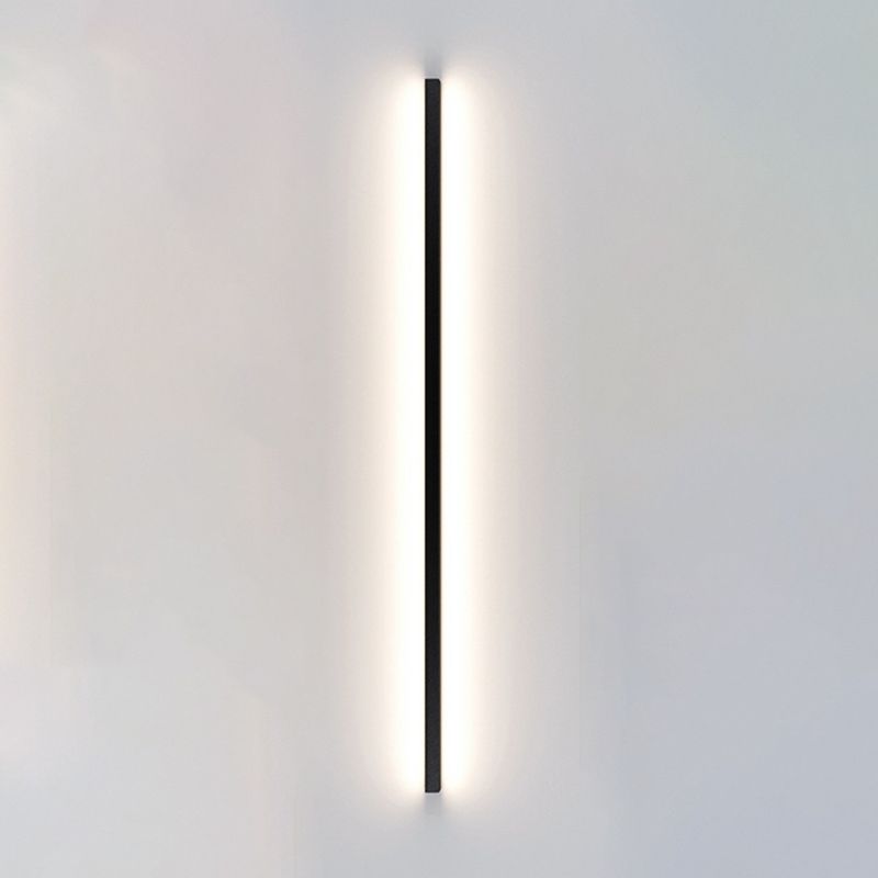 Nordic Modern Metal 1-Light Wall Mount Lamp Linear Wall Sconce for Bedroom