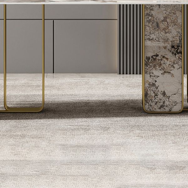 Contemporary Dining Set Stone 1/4/7 Pieces Dining Furniture for Home