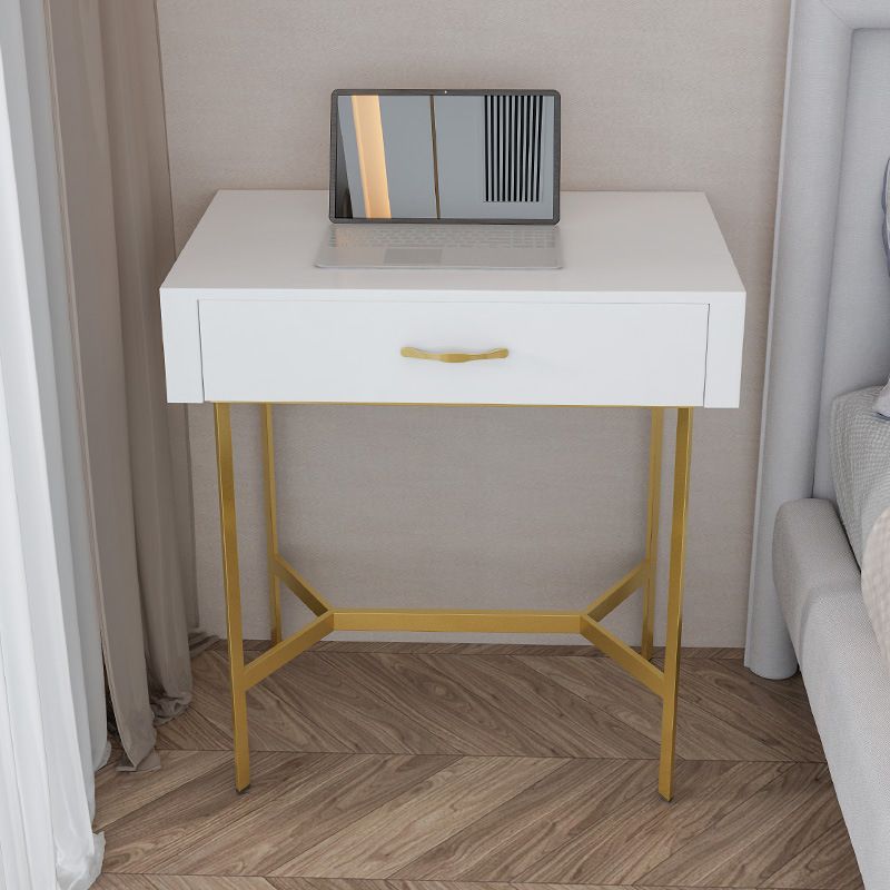 15.74" Wide Makeup Counter with Mirror Vanity Tables with Storage Drawers