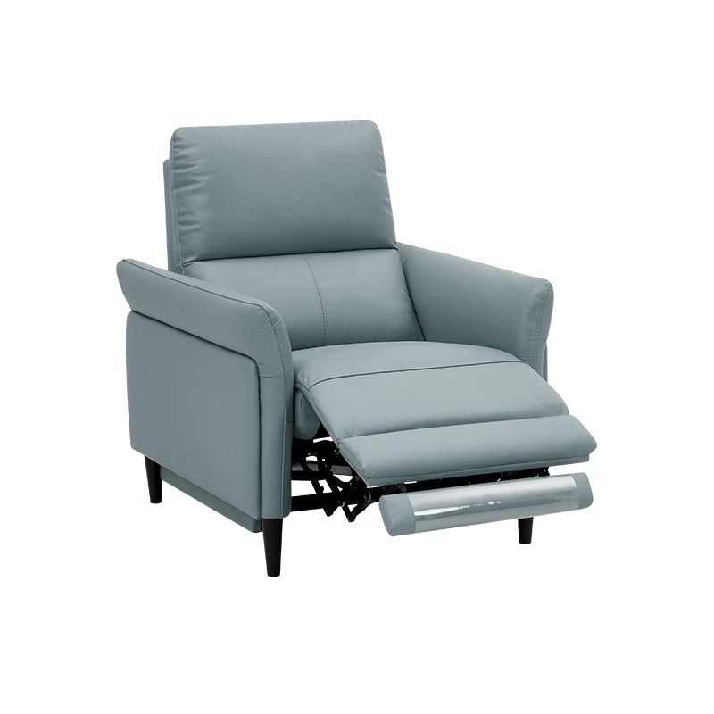 Modern 32.3" W Recliner Chairs Manual Standard Recliner with Black Legs