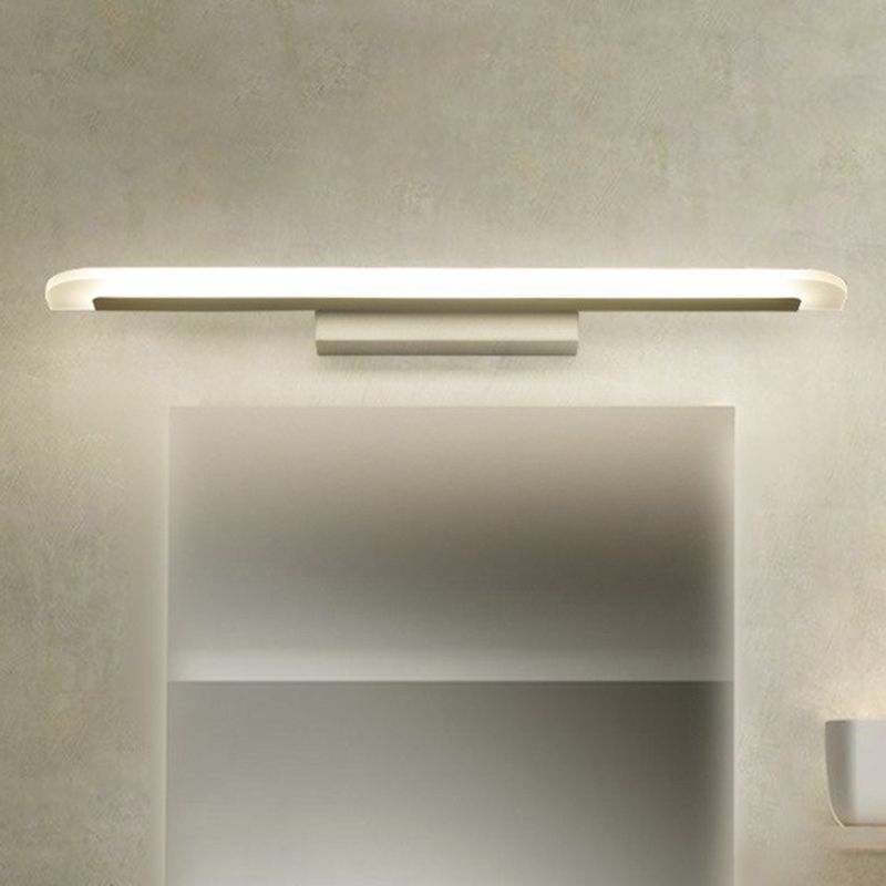 Illuminazione del bagno a forma di lineare Light Acrilic LED Vanity Light Seguite in bianco