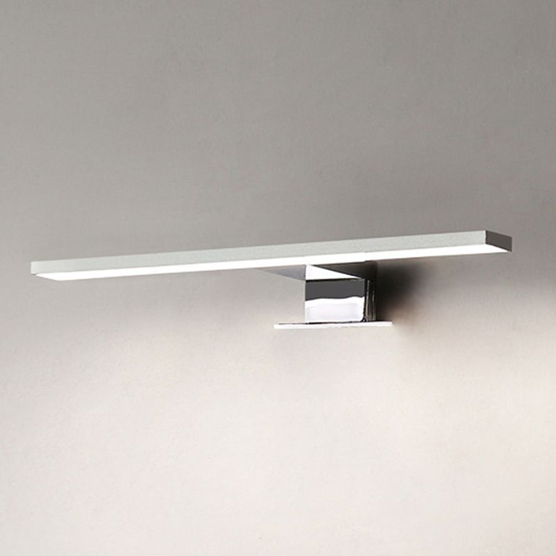 Luz de tocador lineal moderno Lighting acrílico Iluminación montada en la pared para el baño