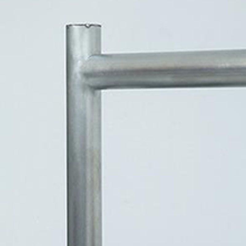 Industrial Style Coat Hanger Free Standing Stainless Steel Coat Rack