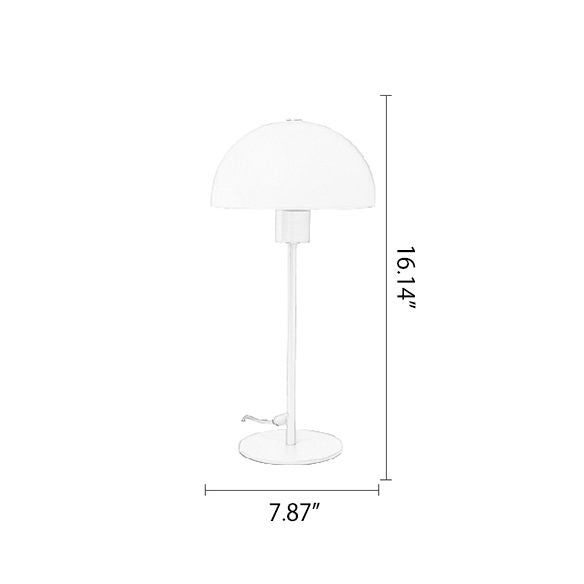 Macaron Einfacher Regenschirmschreibtisch Licht 1 Kopfmetall -LED -Schreibtischlampe für Kinderschlafzimmer