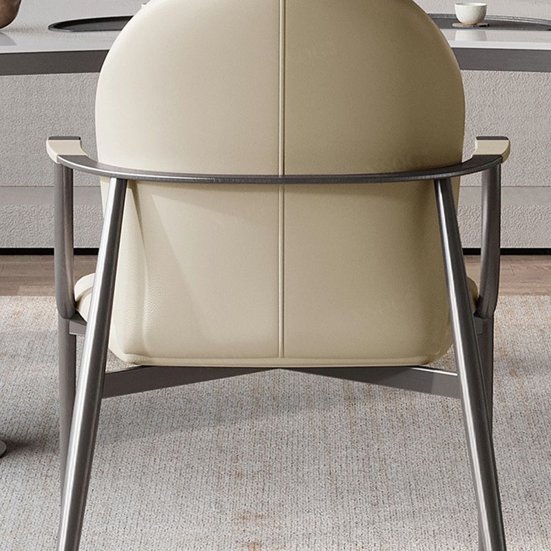 Wingback Arm Chair Industrial Dining Room Chair for Dining Room