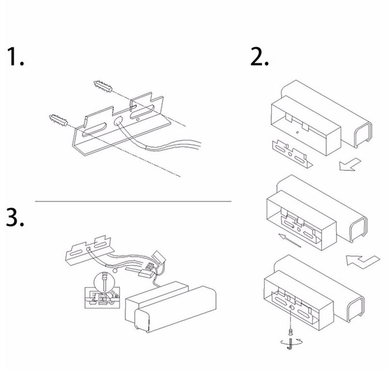 Acryl schwarzer LED -Wandleuchten im modernen prägnanten Stil Aluminium rechteckig rotierbare Wandlampe