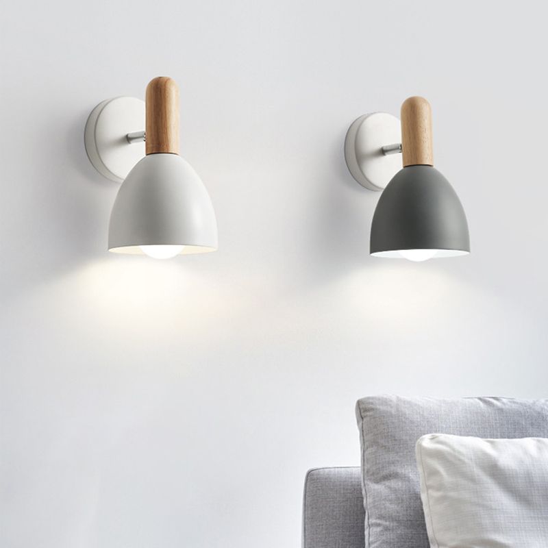 Geometric Shape Metal Sconce Light Modern Style Wall Sconce Lighting for Living Room