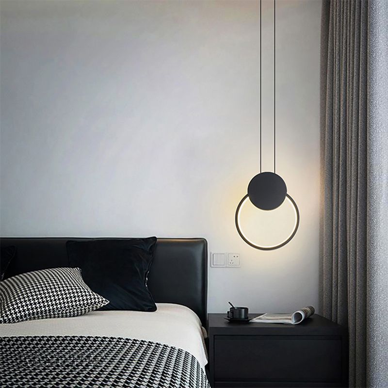 Accesorio de iluminación suspendida geométrica Iluminación colgante moderna para comedor