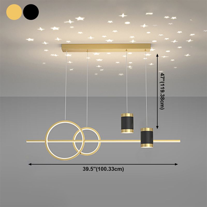 Dining de estilo moderno Luz de comedor de luz LED LIGHTURE COLLECHA
