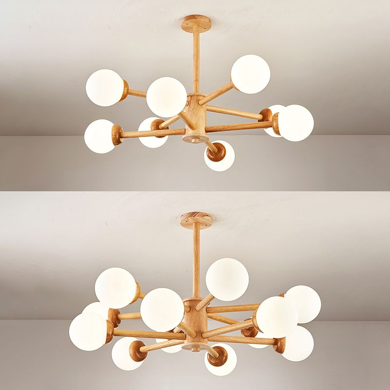Globe Chandelier Pendant Light Modern Multi-Head Chandelier Lamps Fixtures for Living Room