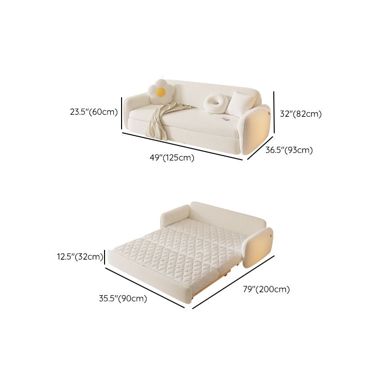 Contemporary Storage Futon Sleeper Sofa Bed Convertible Sofas Living Room Sofa Bed